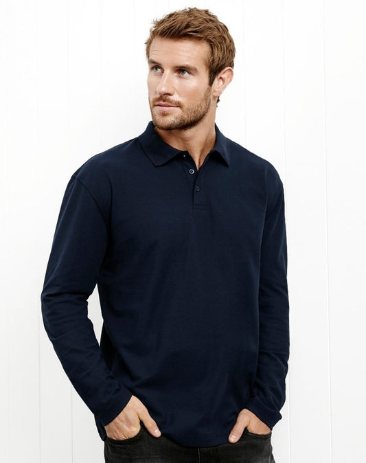 Men's Long Sleeve Polo Shirt